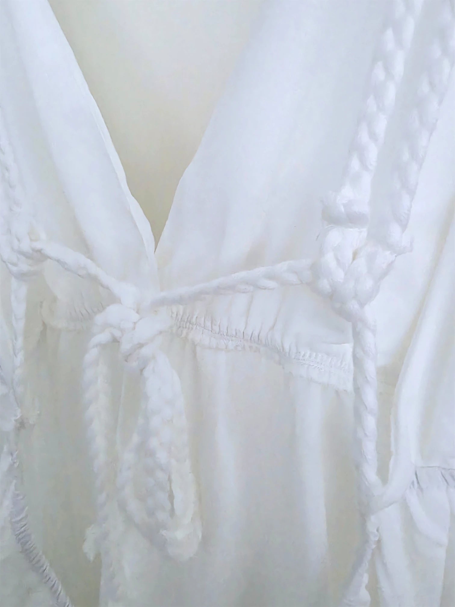 Robe longue blanche