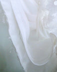 Combi-short en plumetis blanc