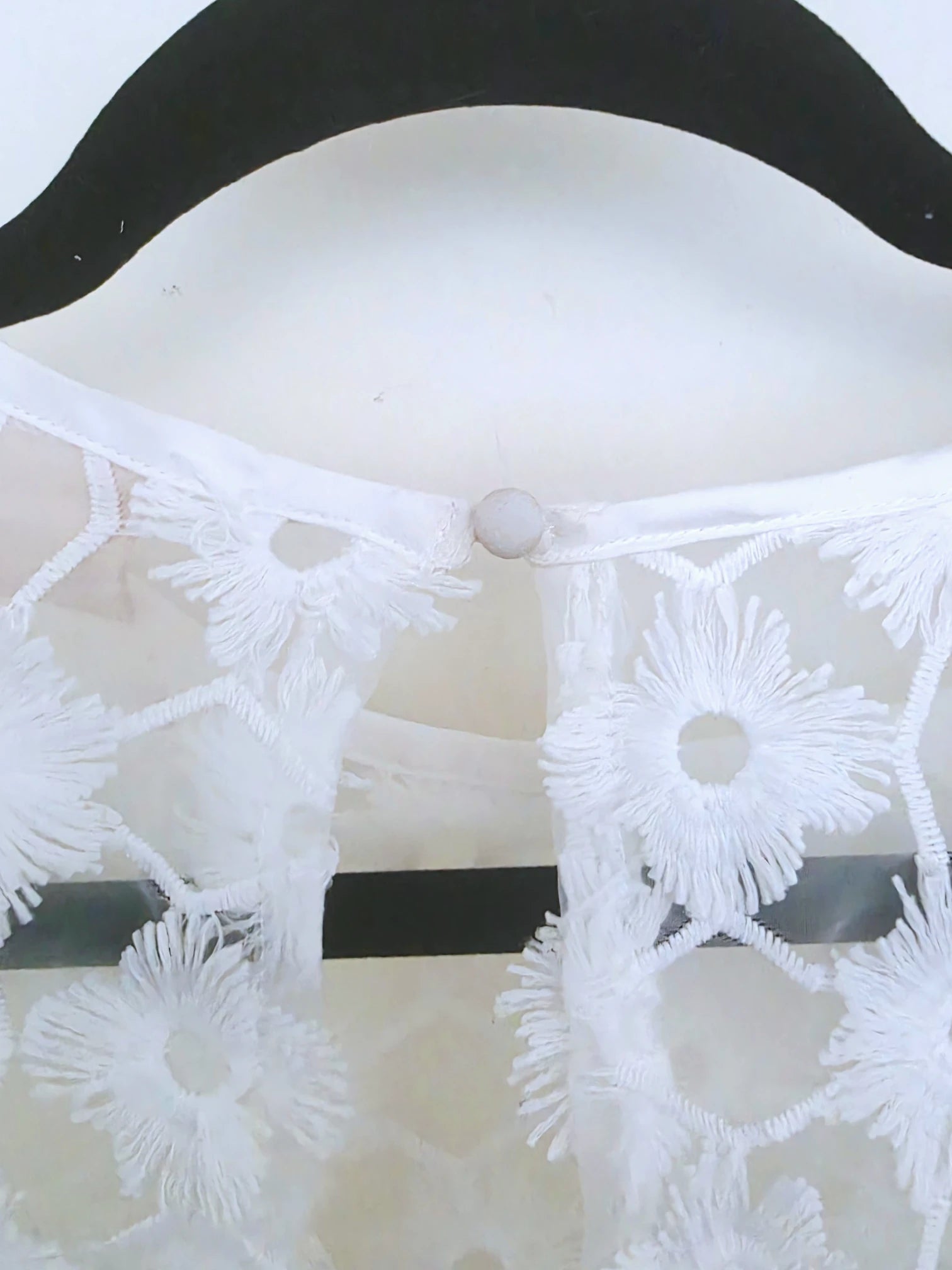 Combi-short en plumetis blanc