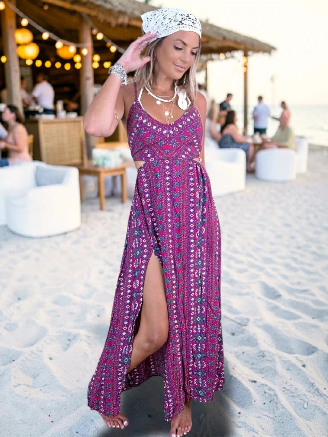Robe fendue summer day