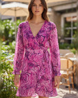 Robe portefeuille fuchsia - 𝐌𝐚𝐫𝐢𝐧𝐚𝟒𝟒𝐟𝐚𝐦𝐢𝐥𝐲