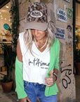 T-shirt écru "je t'aime ..."