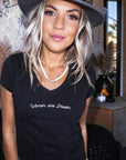 T-shirt noir power
