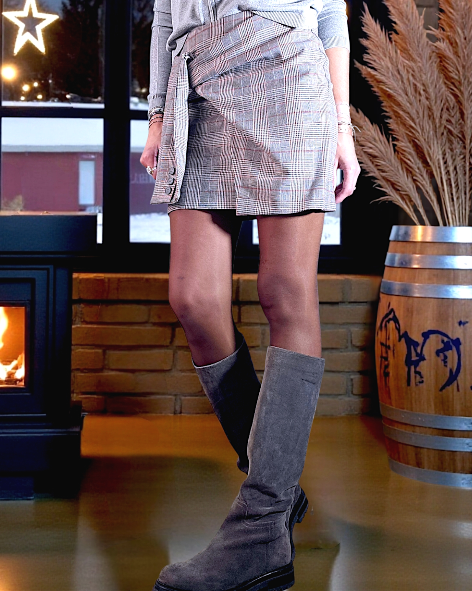 Jupe originale à carreaux - 𝐌𝐚𝐫𝐢𝐧𝐚𝟒𝟒𝐟𝐚𝐦𝐢𝐥𝐲