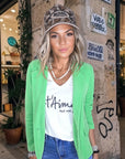 T-shirt écru "je t'aime ..."