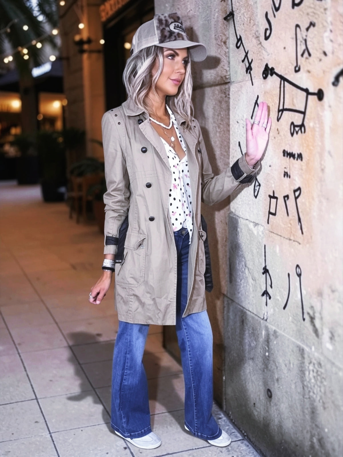 Trench beige