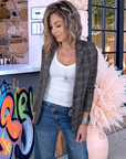 Veste chevrons vintage - 𝐌𝐚𝐫𝐢𝐧𝐚𝟒𝟒𝐟𝐚𝐦𝐢𝐥𝐲